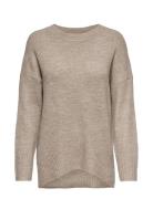 Onlnanjing L/S Pullover Knt Noos ONLY Beige