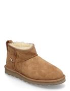 Rhbrisbane Shearling Short Boots Rosemunde Beige