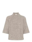 Kaemilie Knit Pullover Kaffe Beige