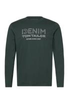 Printed Longsleeve Tom Tailor Green