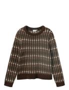 Nkmopalse Ls Knit Name It Brown