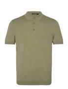 Ridge Rayon Silk Polo J. Lindeberg Green