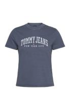 Tjw Reg Varsity Tee Tommy Jeans Navy