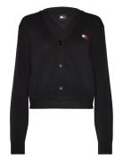 Tjw Essential Badge Cardigan Ext Tommy Jeans Black