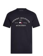 Nautical Arch Tee Tommy Hilfiger Black