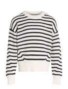 Essential Stripe Sweater Tommy Hilfiger White