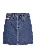 Hero High Rise Mini Skirt Calvin Klein Jeans Blue