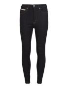 High Rise Super Skinny Ankle Calvin Klein Jeans Navy