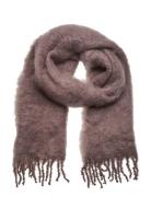 Aurora Kid Mohair Scarf Balmuir Brown