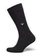 Men's Knit Short Socks Emporio Armani Black