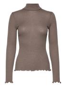 Wool Turtle Neck Rosemunde Brown