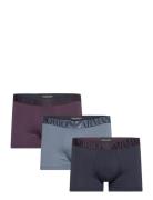 Men's Knit 3-Pack Trunk Emporio Armani Blue