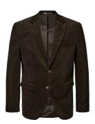 Slhreg-Duca Corduroy Blz Selected Homme Brown