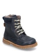 Rub Sole™ Lace Boot Tex Pom Pom Blue