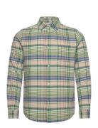 Kash Check Shirt Les Deux Green