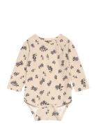 Body L/S Printed Petit Piao Beige