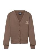 Hmlt Sweat Cardigan Hummel Brown