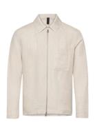 Julius Linen Overshirt J. Lindeberg Beige