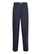 Linen Suit Pants GANT Blue