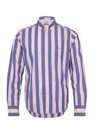 Reg Poplin Parasol Stripe Shirt GANT Pink