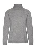 Turtle Neck Sweater United Colors Of Benetton Grey