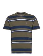 Jrsy Auto Stripe Tee Original Penguin Green