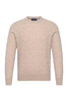 Lw Cable Crew Hackett London Beige