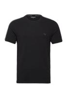 Men's Knit V Neck T-Shirt Emporio Armani Black