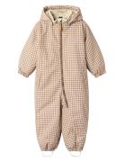 Nmflasnow10 Suit Aop 1Fo Lil Lil'Atelier Beige