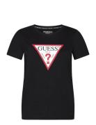 Ss Cn Original Tee GUESS Jeans Black