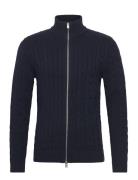 Slhryan Structure Full Zip Selected Homme Navy