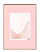 N. Atelier - Rouge Ii Poster & Frame Pink