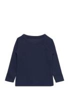 Rib Jersey Classic Longsleeve Shirt Copenhagen Colors Navy