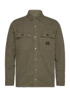 Canvas Workwear Overshirt Superdry Khaki