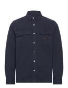 Canvas Workwear Overshirt Superdry Navy