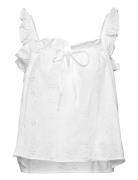 Top Camisole Broderie Anglaise Lindex White