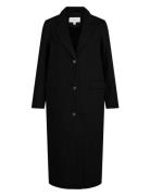 Visolo L/S Coat - Noos Vila Black