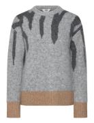 Objrabu Knit L/S Re Pullover 134 Object Grey