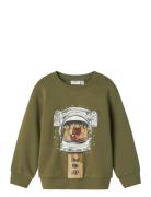 Nmmobanno Ls Loose Sweat Bru Pb Name It Green