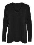 Onlamalia Ls V-Neck Cc Knt ONLY Black