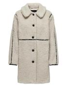 Onlrubi Shearling Coat Otw ONLY Cream