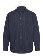 Wwday Striped Aa Embroidery Shirt G Double A By Wood Wood Navy