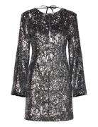 Sandra Sequin Dress MAUD Silver