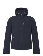 Hooded Soft Shell Trekker Jkt Superdry Navy