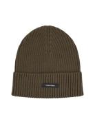 Classic Cotton Rib Beanie Calvin Klein Green