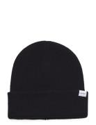 Wayne Wool Beanie Kids Les Deux Black