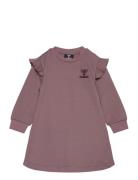 Hmlwulbato Dress Ls Hummel Pink