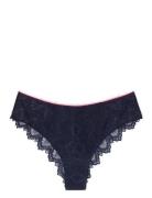 Lace Cheeky Understatement Underwear Navy