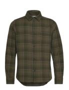 Kash Check Shirt Les Deux Green