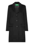 Coat United Colors Of Benetton Black